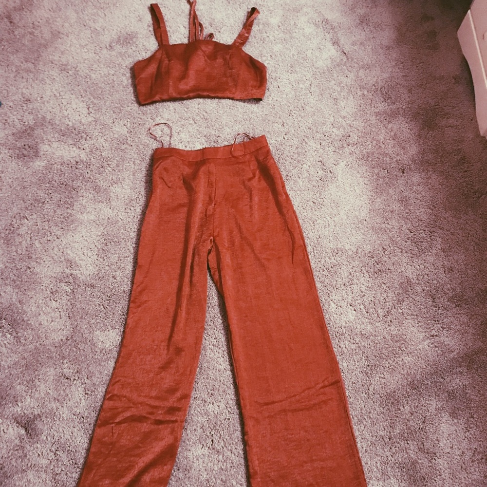 Rust Two piece set
